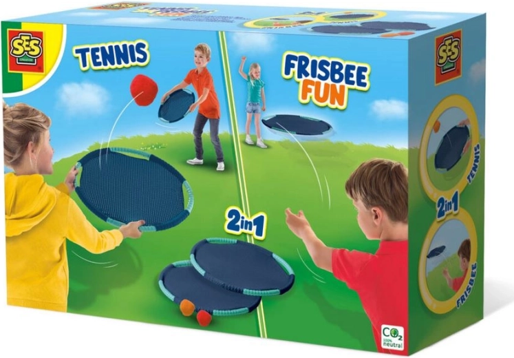 Dve igri v eni: tenis in frizbi