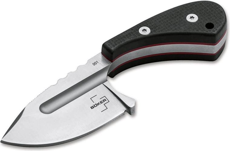 Böker Plus Sigyn – nož za vrat z rezilom 5 cm, G10 in Kydex nožnico