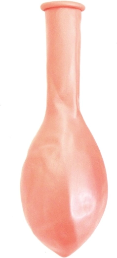 Lateks balon v barvi rožnato zlata z bisernim učinkom 30 cm