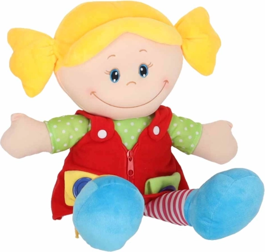 Sensory materials and a soft friend