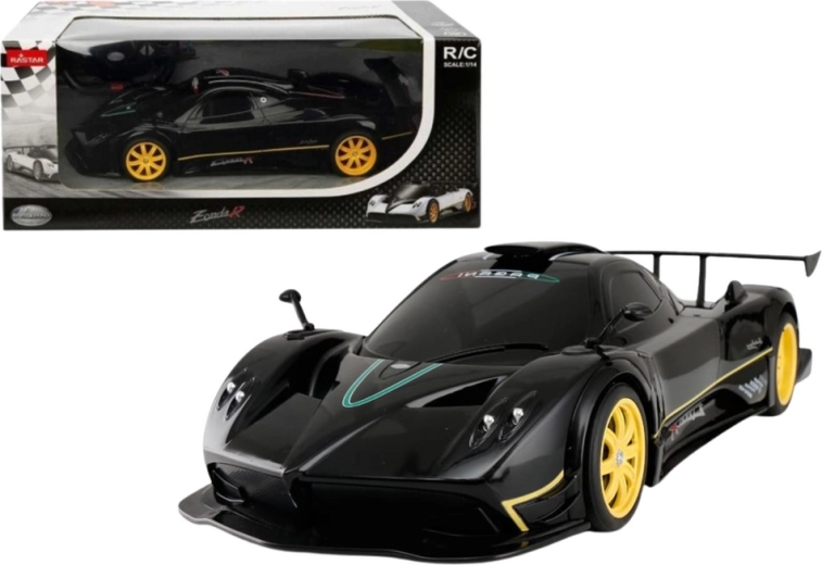 RC avto športni model PAGANI ZONDA 1:14 črn