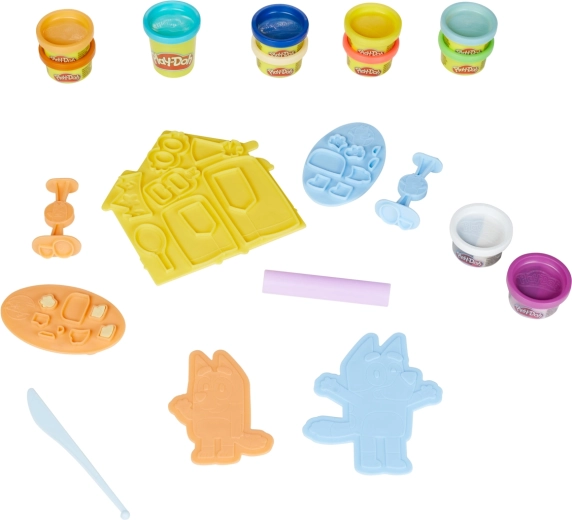 11 lončkov Play-Doh v pisanih barvah