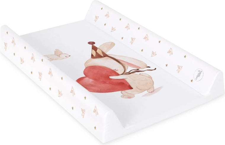 Ceba Baby previjalna podloga za posteljico s trdo ploščo Ultra Light Pierrot 50 × 70 cm