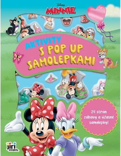 Activities with Minnie pop-up stickers
