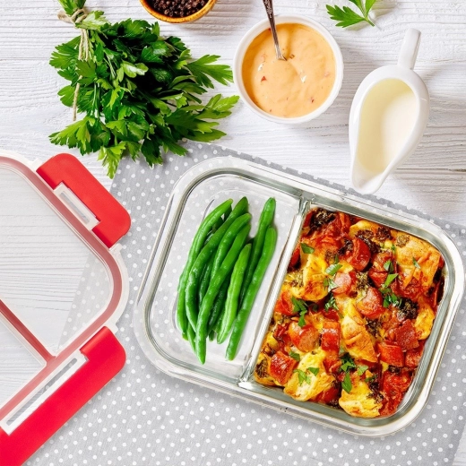 Dva predelka za popolno ločevanje jedi