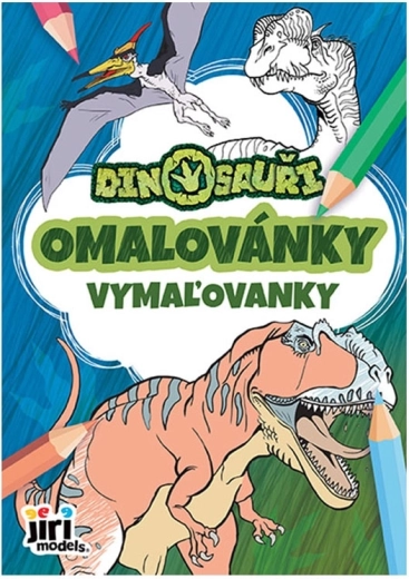 Omaľovánky A5 dinosaury