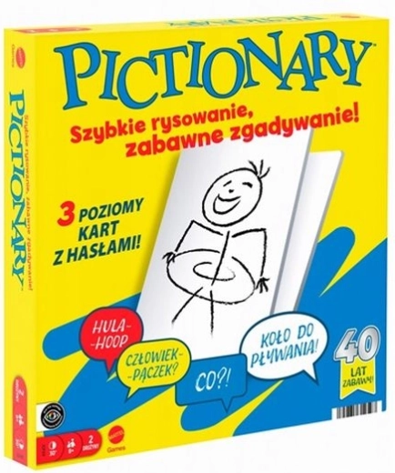 Pictionary – družabna igra hitrega risanja