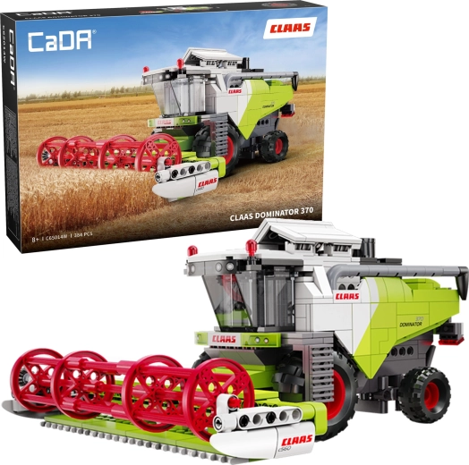 CaDA Claas Dominator 370 konstrukcijski komplet – kombajn (384 kosov)