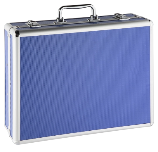 Vzdržljiv kovinski kovček za na pot in domov