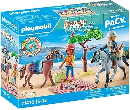 Igralno območje Gorske Plaže z Amelijo in Benom Playmobil