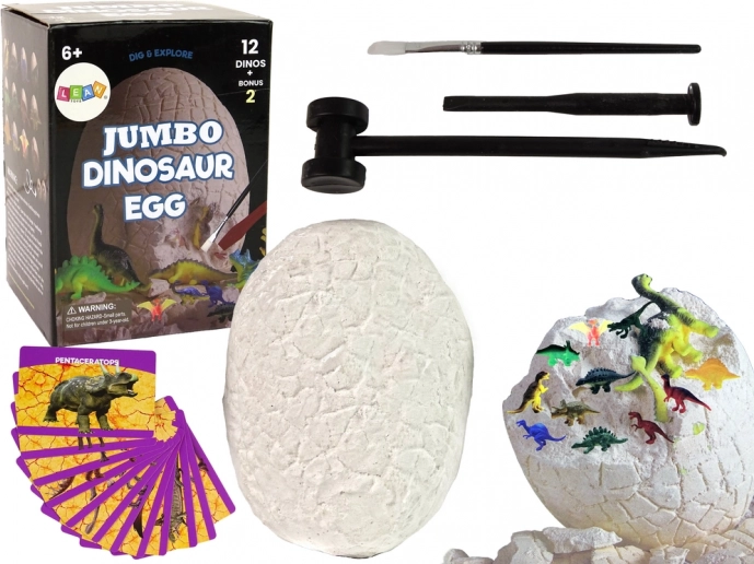 Veliko dinosavrovo jajce - Set za paleontologijo