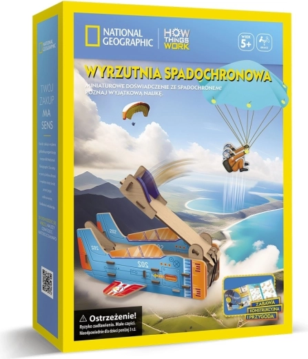 Puzzle 3D NATIONAL GEOGRAPHIC – izstreljivi padalo