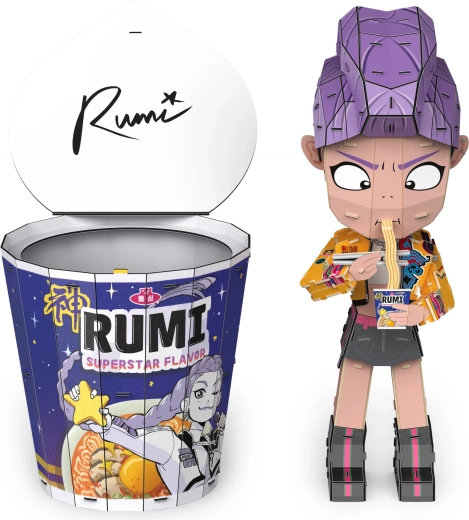 Ramen cup in the style of the series