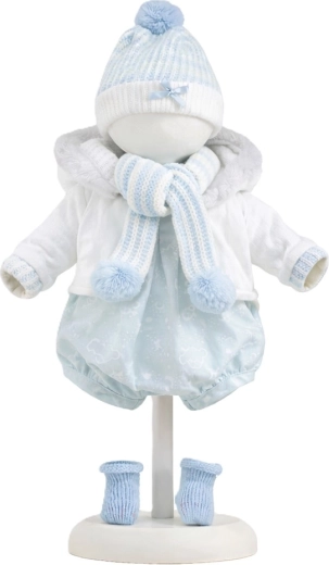 Llorens zimsko oblačilo za 38 cm veliko punčko