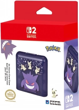 Ovita za igralne kartice za Nintendo Switch – 24 rež, Gengar & Mimikyu (HORI)