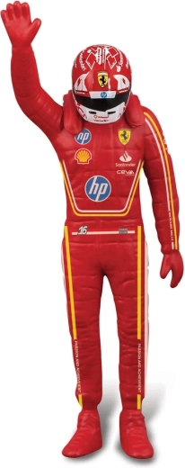 Figurica dirkača Charles Leclerc v zmagovalni pozi