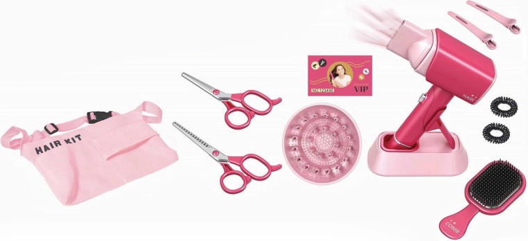 Hairdresser set with effects 11 pcs