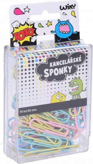 Pisalne sponke 50 mm, 75 kos