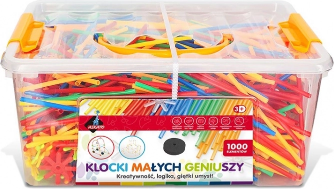 Gradbeni set Malih Genijev - Majhne slamice