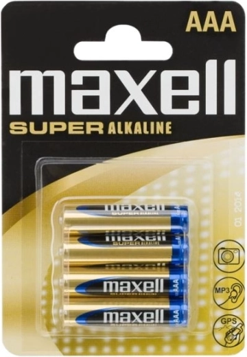 Super alkalne mikro baterije AAA LR03 XL, 4 kosi