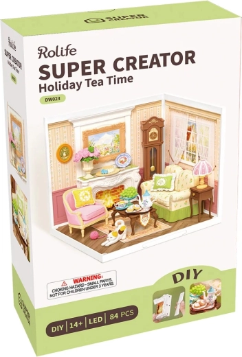 DIY komplet z 84 deli in LED osvetlitvijo