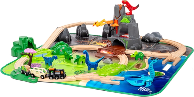 BRIO World dino deluxe vlakovna garnitura