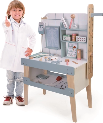 Stabilna pregledna postaja z odlagalnim prostorom