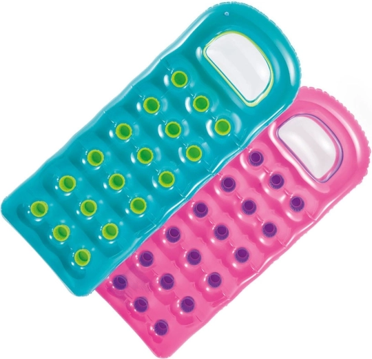 Napihljivo plažno ležišče z okencem 188 × 71 cm Intex – turkizno