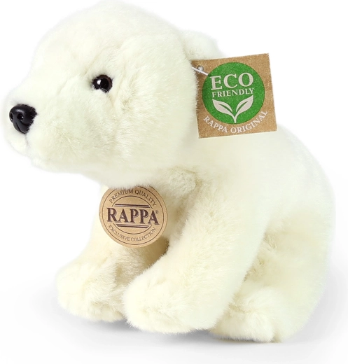 Plišasti polarni medved 20 cm eco-friendly RAPPA
