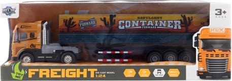 baterijski tovornjak kovina in plast s svetlobo in zvoki