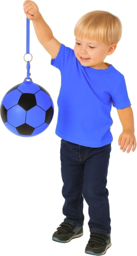 Nogometni dizajn in izrazita modra barva