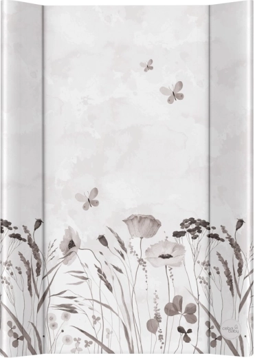 Ceba Baby previjalna podloga za posteljico s trdno ploščo Basic Nature Harmony 50 × 70 cm