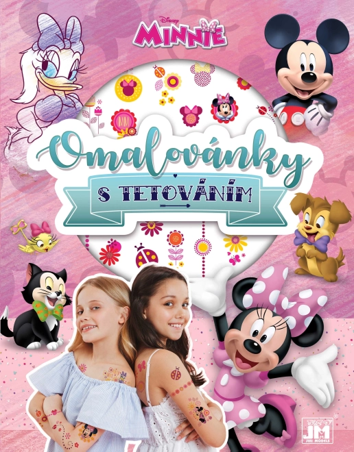 Pobarvanka s tetovažami Minnie