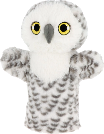 Keel Toys SE3077-7 Keeleco Sova - eko plišasta ročna lutka 27 cm
