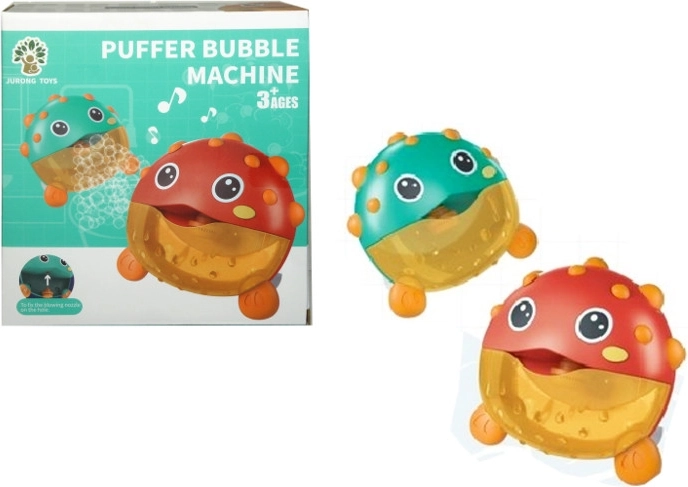 Mehurčkasta kopalna ribica – glasbena igrača za kopel s priseski