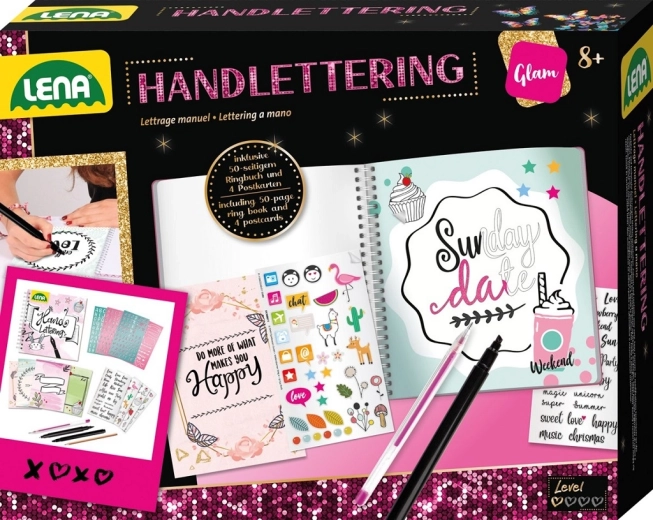 Lena Moj dnevnik handlettering – kreativni komplet za lepo pisanje