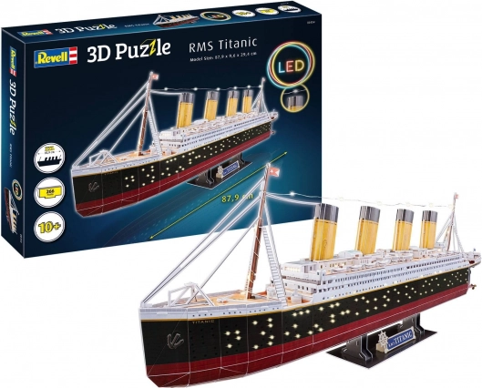Revell RMS Titanic LED izdaja 3D puzzle model ladje