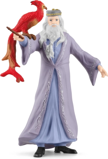Harry Potter Albus Dumbledore in feniks Fawkes