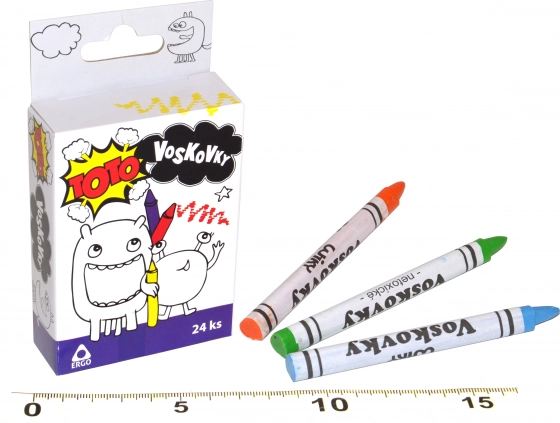 ERGO voščenke za ustvarjalno ustvarjanje