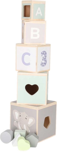 Zložljive lesene kocke