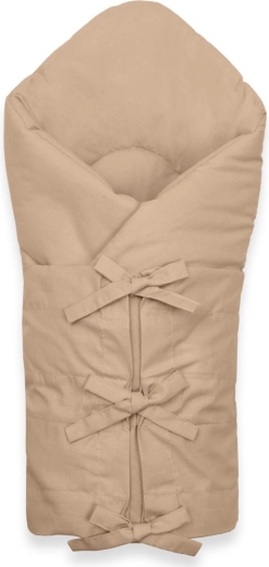 Klasična zavezovalna povijalna plenica New Baby cappuccino