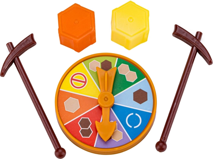 The spinner determines the color – suspense down to the last tile