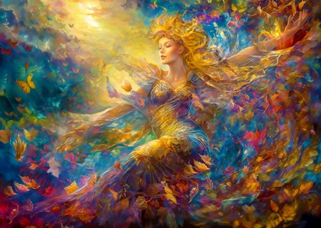 Sestavljanka Čudovita nevihta 1000 koščkov ENJOY