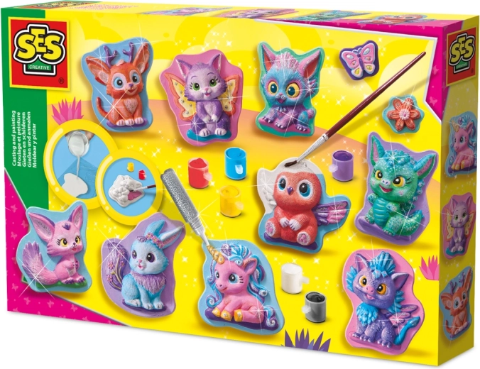 Vlivanje in barvanje – prikupne fantazijske figurice