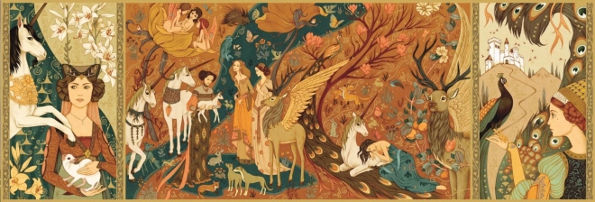 Panoramske sestavljanke Vrt samorogov