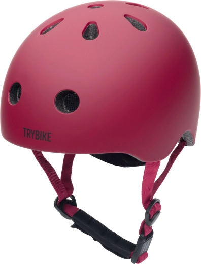 Otroška čelada za kolo, rolerje, rolko in skiro Trybike – Rdeča XS