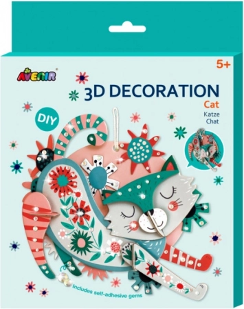 3D dekoracija - Mačka