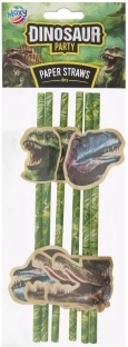 Papirnate slamice z motivom dinozavrov, 6 kosov
