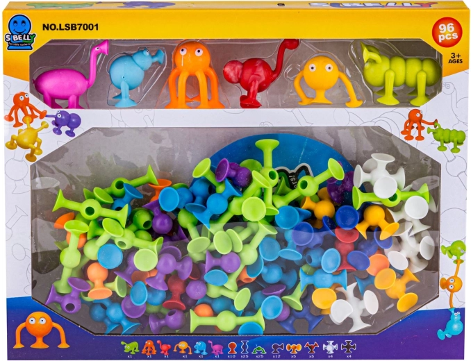 96 pieces for endless building