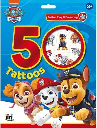 Tatoo set s junaki PAW PATROL, več kot 50 tetovaž